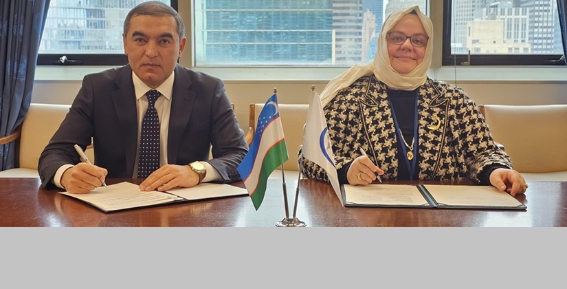 Caption SESRIC and the National Statistics Committee of Uzbekistan Signed MoA on the Integration of TQS