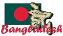 Bangladesh Flag and Map